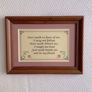 ❤️‍🔥 * 3/$10 * Quote plaque with country charm 💕